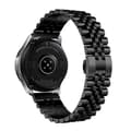 Miniatyrbillede 5 af 5: Sort Sort kompatibel med Huawei Watch 3 / 3 Pro Stållænke