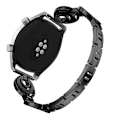 Pikkukuva 4 / 5: Musta Musta yhteensopiva Huawei Watch Gt2e alumiiniseosrannekkeen kanssa