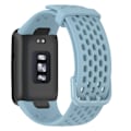 Miniatyrbillede 2 af 5: Lyseblå Lyseblå TPU Urrem kompatibel med Xiaomi Mi Band 7 Pro