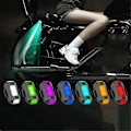Miniatyrbillede 1 af 5: 8 stk. Universal LED Fly Strobelys Motorcykel Anti-kollisions Advarselslys 7 Farver Blinklys