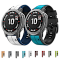Pikkukuva 3 / 5: Silikoninen urheilukellon ranneke, yhteensopiva Garmin Fenix 7x Solar -kellon kanssa