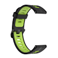 Miniatyrbillede 4 af 5: Sort Limegrøn Sort Limegrøn Silikone Urrem kompatibel med Huawei Watch Gt 3 42mm