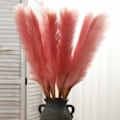 Miniatyrbillede 3 af 11: 4-pak 80 cm Fluffy Pampasgræs Kunstig Pampas Bordvase Dekoration Stor Tørret Blomsterbuket H White 4 Pcs