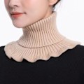 Miniatyrbilde 3 av 5: Dame falsk krage Bandana middelaldrende og eldre cervikal Single Black (short) one size