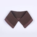 Miniatyrbild 1 av 5: Lös krage för damer, bomull, stickad tråd, klädkrage set f Brown one size unisex