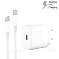 Pikkukuva 1 / 4: 1M iPhone 20W USB C snabbladdare OCH USB-C till Lightning kabel White