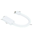 Pikkukuva 3 / 3: Macbook Thunderbolt Displayport till HDMI-adapter Svart Black