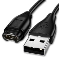 Miniatyrbillede 2 af 4: Garmin Ure Oplader Hurtiglader Universal 2 Stk Black 2 Pcs
