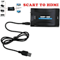 Pikkukuva 4 / 5: SCART till HDMI-adapter 1080P HD Video Audio Upscale Converter Black