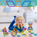 Pikkukuva 2 / 4: Magnetiska byggstenar, designerkonstruktion, pedagogisk 40 st Multicolor