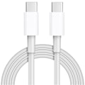 Miniatyrbillede 2 af 4: 2 Pack 2m Snabbladdningskabel USB-C To USB-C Kabel Vit White