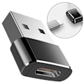 Pikkukuva 4 / 5: USB-sovitin - USB-tyyppi A (uros) USB-C:hen (naaras) - USB 3.1 Black