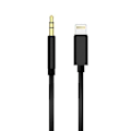 Pikkukuva 1 / 2: Lightning - 3,5 mm AUX Audio Car Music -kaapeli iPhonelle Black