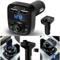 Miniatyrbillede 6 af 7: FM-sender X8 med bluetooth og håndfri Black