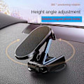 Pikkukuva 1 / 6: 2 kpl autopuhelinteline Magneettinen autoteline Taitettava 360° säädettävä 2 Pcs