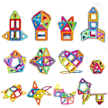 Miniatyrbillede 4 af 4: Magnetiska byggstenar, designerkonstruktion, pedagogisk 40 st Multicolor