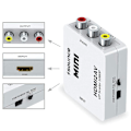 Miniatyrbillede 7 af 7: HDMI till AV/RCA 1080P Signalomvandlare Universal Black