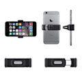 Miniatyrbillede 2 af 5: Bilmontering MOBILHOLDER Til Ventilation Med 360 ROTATION Black