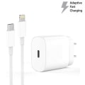 Pikkukuva 1 / 4: 1M iPhone 20W USB C snabbladdare OCH USB-C till Lightning kabel White