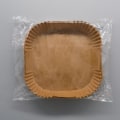 Pikkukuva 3 / 3: Square 100 Pack Air Fryer Papper för Air fryer 20 X 20 cm Brown