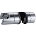 Pikkukuva 7 / 7: Handduschhållare för duschstång, passar diameter 18–25 mm, silverfärgad ABS Silver