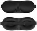 3-pack 3D Sovmask / Ögonbindel – Svart