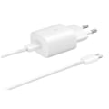 Pikkukuva 1 / 2: Snabbladdare 25W USB-C Väggladdare Strömadapter + 2M USB-C Kabel White