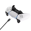 Miniatyrbillede 2 af 2: 2-Pack 1,5M PS5 / Playstation 5  Laddkabel För handkontroll Black