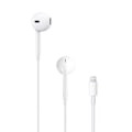 Pikkukuva 1 / 3: Lightning-kompatibla hörlurar för iPhone med volymkontroller och mikrofon White