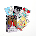 Miniatyrbild 1 av 5: Nytt Tarot Of The Haunted House Oracle-kort för vägledning Spådomar Öde Tarotdäck Brädspel för vuxna78st Tt49 null none