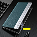 Miniatyrbild 2 av 4: For Honor 70 5g galvanisering Pu Läder Flip Stand Cover Magnetisk Adsorption Telefon Fallsäkert case Red none
