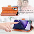 Miniatyrbild 3 av 5: Phone case för Galaxy S22 Phone case Stötsäker telefonhållare Kortplats Multifunktionell brown