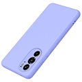 Miniatyrbild 1 av 5: För Motorola Edge X30/30 Pro (Motorola Edge+ (2022)) Gummerat cover med fiberfoder 2,2 mm T Purple