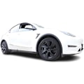Miniatyrbild 5 av 6: Tesla Model 3 YSX Center Cap Hjul Cap Kit Lugg Mutter Cover Silver Matt (4 Nav Center Cap + 20 Lug Mutter Cover) Tesla Tillbehör matte black