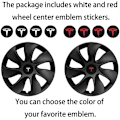 Miniatyrbild 6 av 6: Tesla Model 3 YSX Center Cap Hjul Cap Kit Lugg Mutter Cover Silver Matt (4 Nav Center Cap + 20 Lug Mutter Cover) Tesla Tillbehör matte black