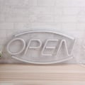 Miniatyrbild 5 av 5: Neon öppen skylt för företag för företag, väggar, glasfönster null none