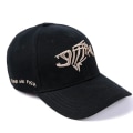 Miniatyrbild 1 av 4: 2022 Ny Justerbar Fishbone Broderi Baseball Cap Män Visir Hat Sommar Hip Hop Snapback Caps Trucker Unisex Svart Solhatt som bilder none