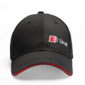 Miniatyrbild 2 av 4: Mode Unisex Baseballkeps Bomull Sport MOTO GP Racing Snapback Svart sline Män Kvinnor Broderi Pappa Hat Gorras EP0132 Svart none