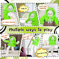 Miniatyrbild 3 av 5: Banana Man plysch, konstiga gosedjur docka med magnet, udda läskigt söt deprimerad Utbytbar plysch kudde Stress release leksaker för pojkar Gir null none
