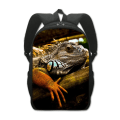Miniatyrbild 2 av 4: Crested Gecko Bearded Dragon Skola Ryggsäck för Tonåringar Pojkar Flickor Pet Reptile Lizard Daypack Barn Bokväskor Barn Gåvor 17