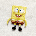 Miniatyrbild 4 av 5: 6 st Svampbob Fyrkant Figurleksaker Modell Minifigurer Set Tårta Toppers Dekoration Tillbehör Barn Presenter null none