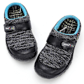 Miniatyrbild 5 av 5: Flickor Closed Toe Tofflor Casual Daily Flats Backless slides Black EU 29.5