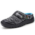 Miniatyrbild 1 av 5: Flickor Closed Toe Tofflor Casual Daily Flats Backless slides Black EU 29.5