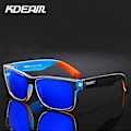Miniatyrbild 1 av 3: Kdeam Mirror Polarized Solglasögon Uv400 Resesolglasögon blue