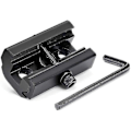 Miniatyrbild 4 av 5: 6-9 tums kolfiber taktisk bipod, fjäderrecoil bipod med remfäste och 20 mm Picatinny Weaver-skena null none