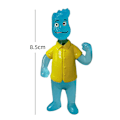 Miniatyrbild 2 av 5: 6st/ set Elemental Figur Set Leksaker Samling Leksaker Barn Vuxna Presenter Födelsedagsfest Tårta Toppers Heminredning Inredningspaket null none