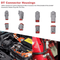 Miniatyrbild 3 av 5: 140 st Deutsch Dt Series Waterproof Kit Dt06-2/3/4/6s Dt04-2/3/4/6p Automotive Sealed Plug With Pins Picture Color none