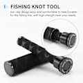 Miniatyrbild 3 av 5: Fiske Fg Gt Knot Avdragare Verktyg Assist Pe Fiskelina Bobbin Knotter Spolning Dra Dra Verktyg Tensi Gray none
