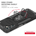 Miniatyrbild 5 av 9: Xhy Samsung Galaxy A13 5G Case med Sekretess Skärmskydd Magnetisk Ring Hållare Kickstand Militärklass helkropp Dubbellager Drop Prote black