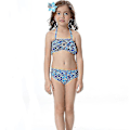 Miniatyrbild 4 av 5: Barn Flickor Mermaid Tail Bikini Set Badkläder Baddräkt Simdräkt_y Dark Blue 9-10 Years